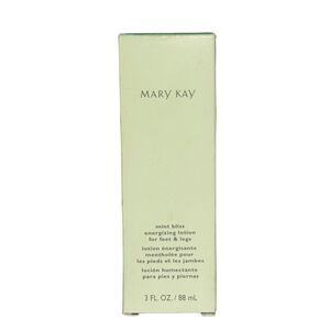 Mary Kay Private Spa Mint Bliss Energizing Lotion For Feet and Legs 3 FL OZ New